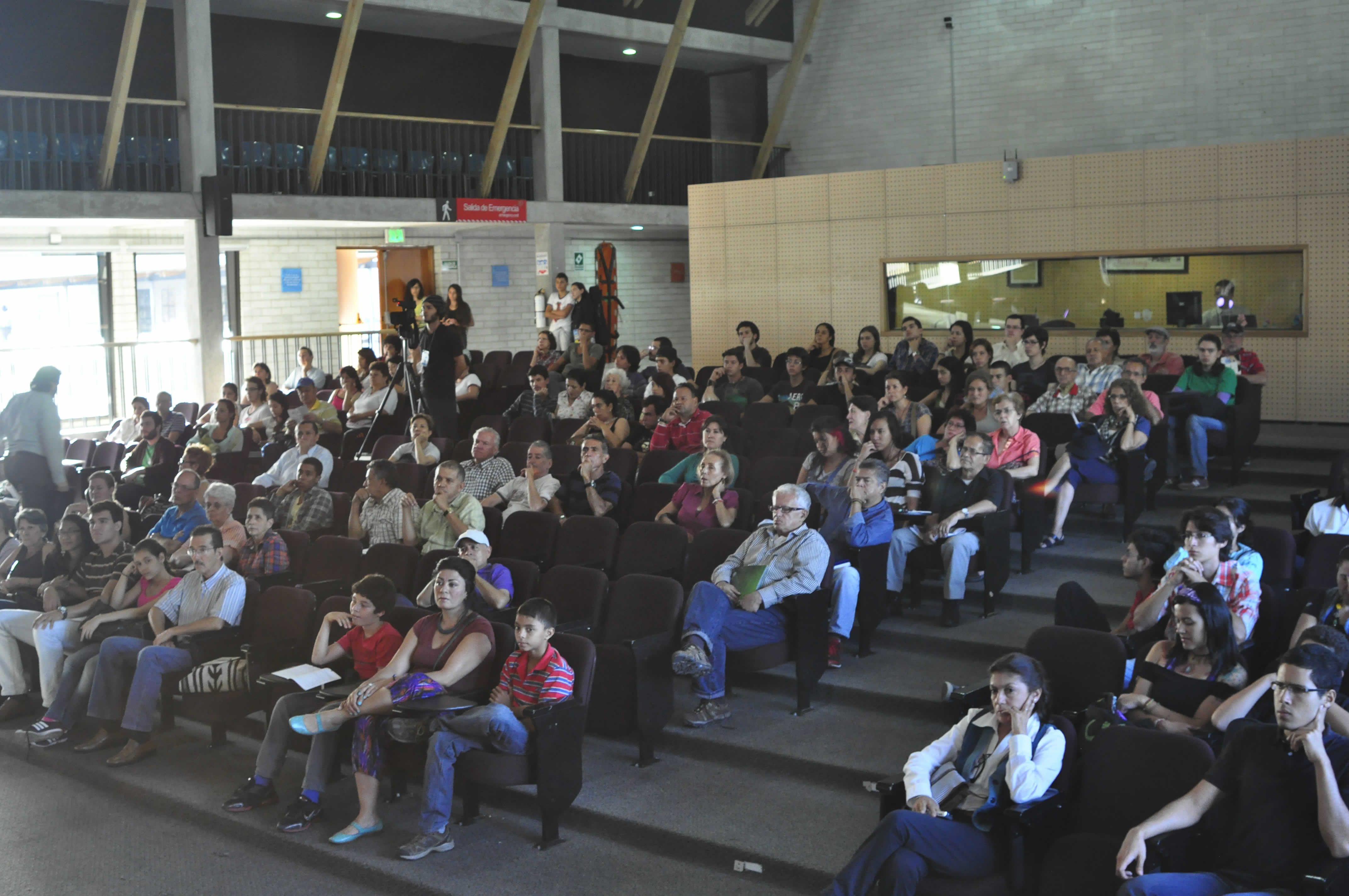 Vista general de la audiencia