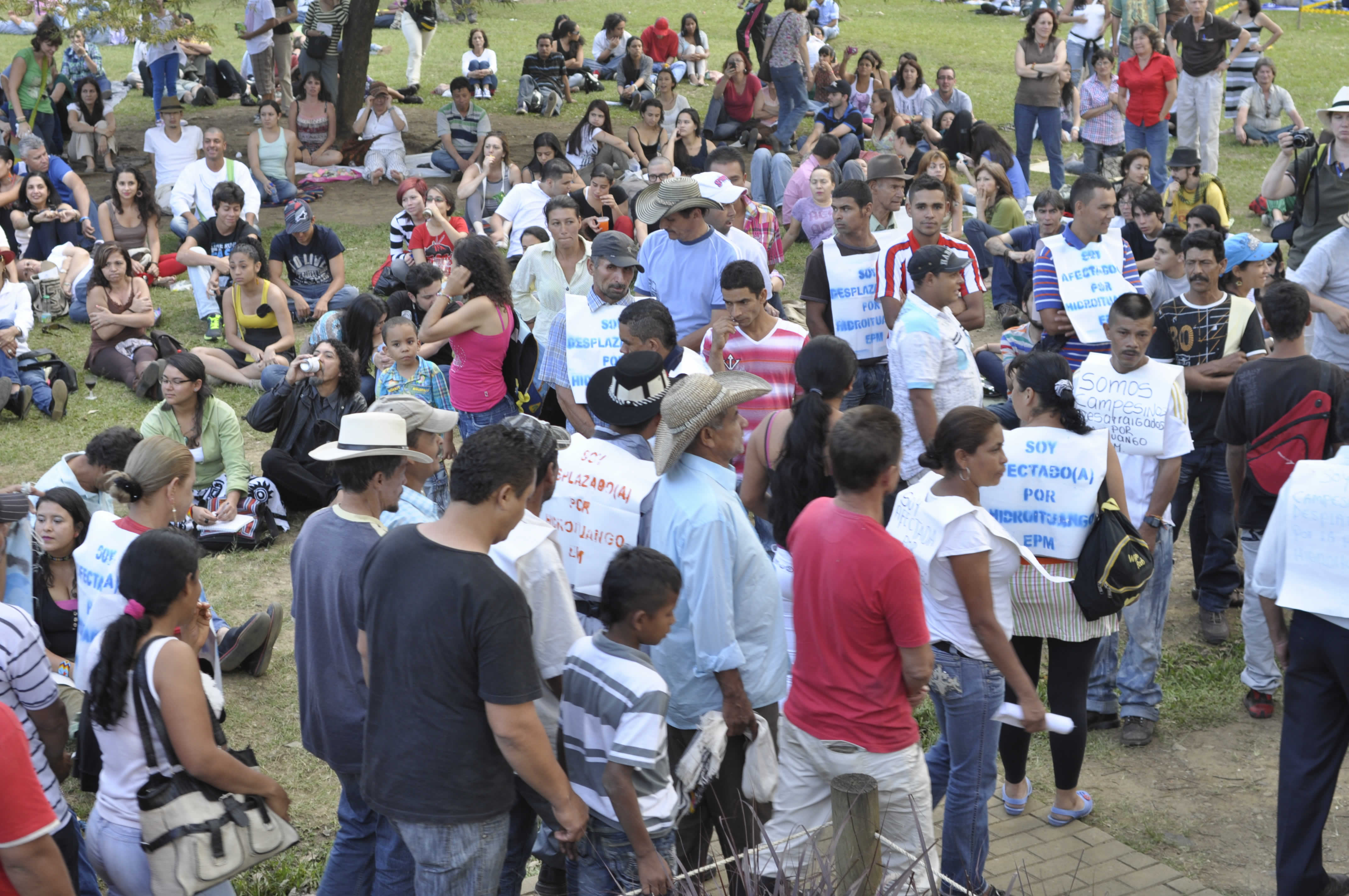 Asistentes al acto