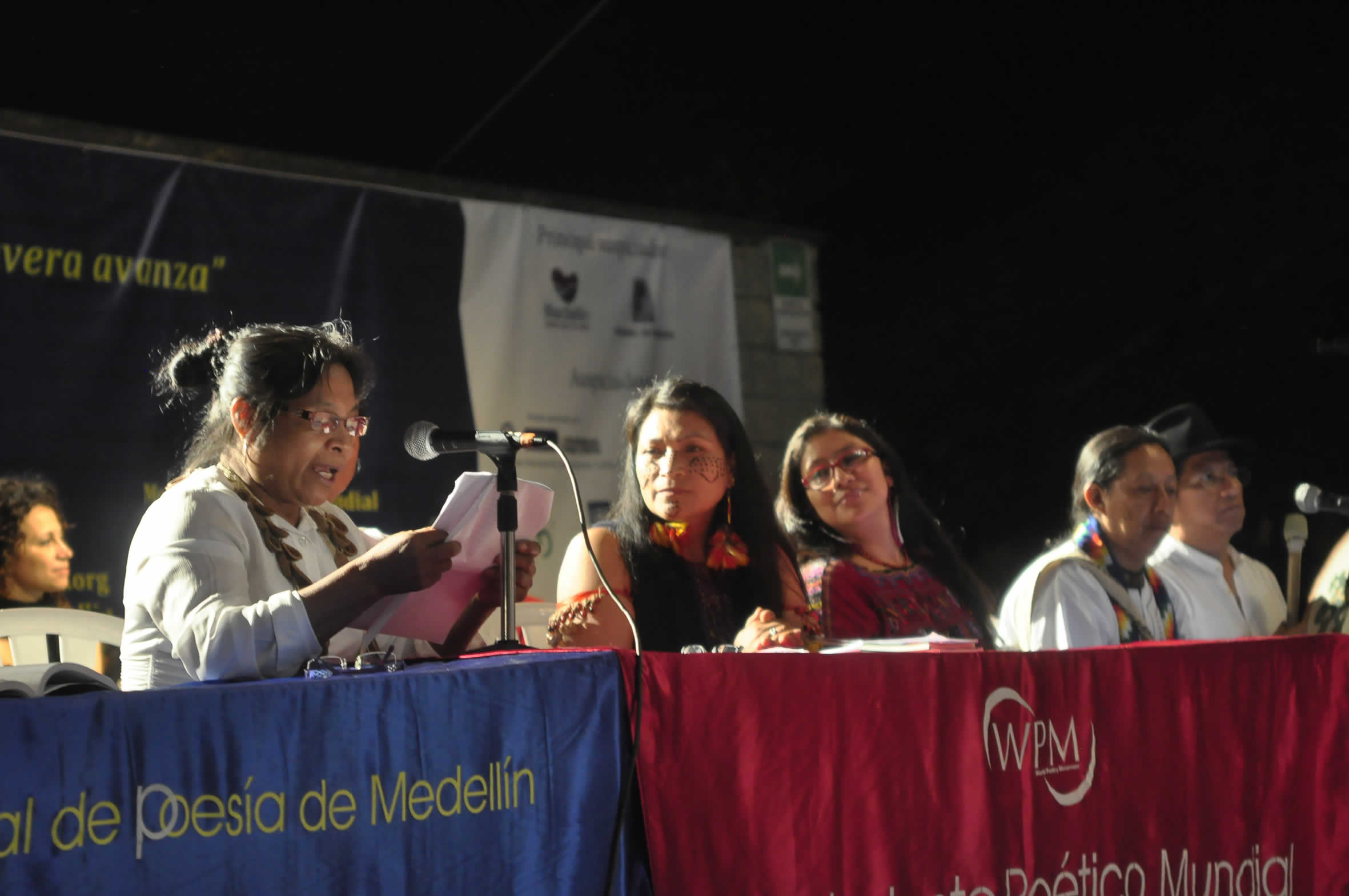 Intervención de Anastasia Candre Yamakuri (Colombia, Nación Ocaima).