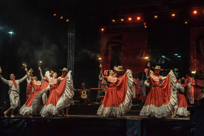 Participación del Ballet Folklorico de Antioquia. © #25FIPM. Photo: Sara Marin