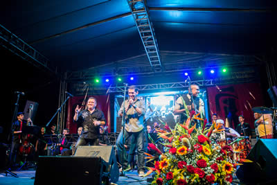 Concierto del grupo Pachanga y Son. © #25FIPM. Photo: Sara Marín