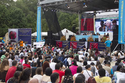 Lectura de Pornpen Hantrakool (Tailandia. © #25FIPM. Photo: Natalia Rendón