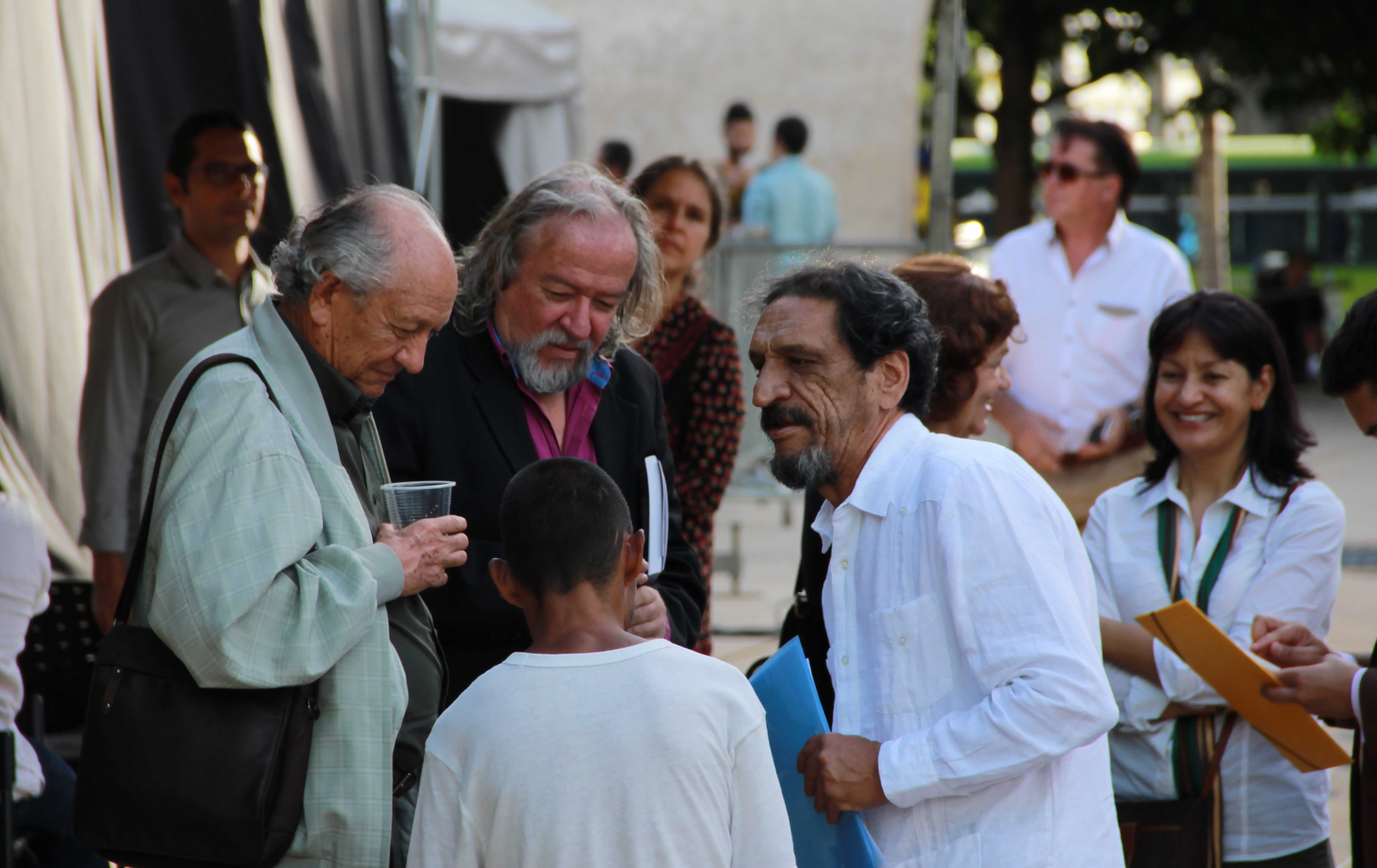 Gustavo Pereira (Venezuela), Fernando Rendón (Colombia); Gabriel Jaime Franco (Colombia) © Nidia Naranjo