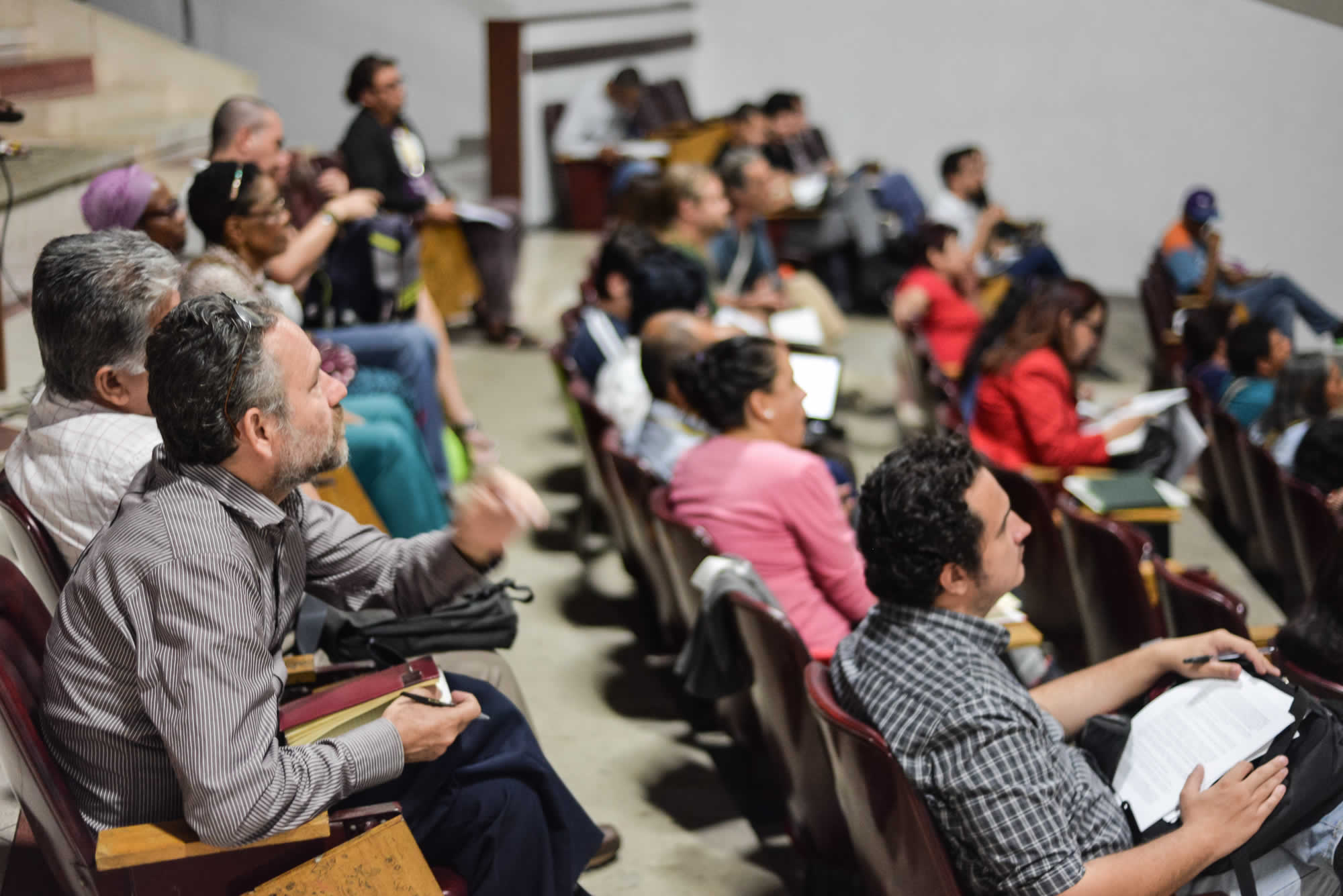 Asistentes al curso en su sesión 1. © Sara Amariles