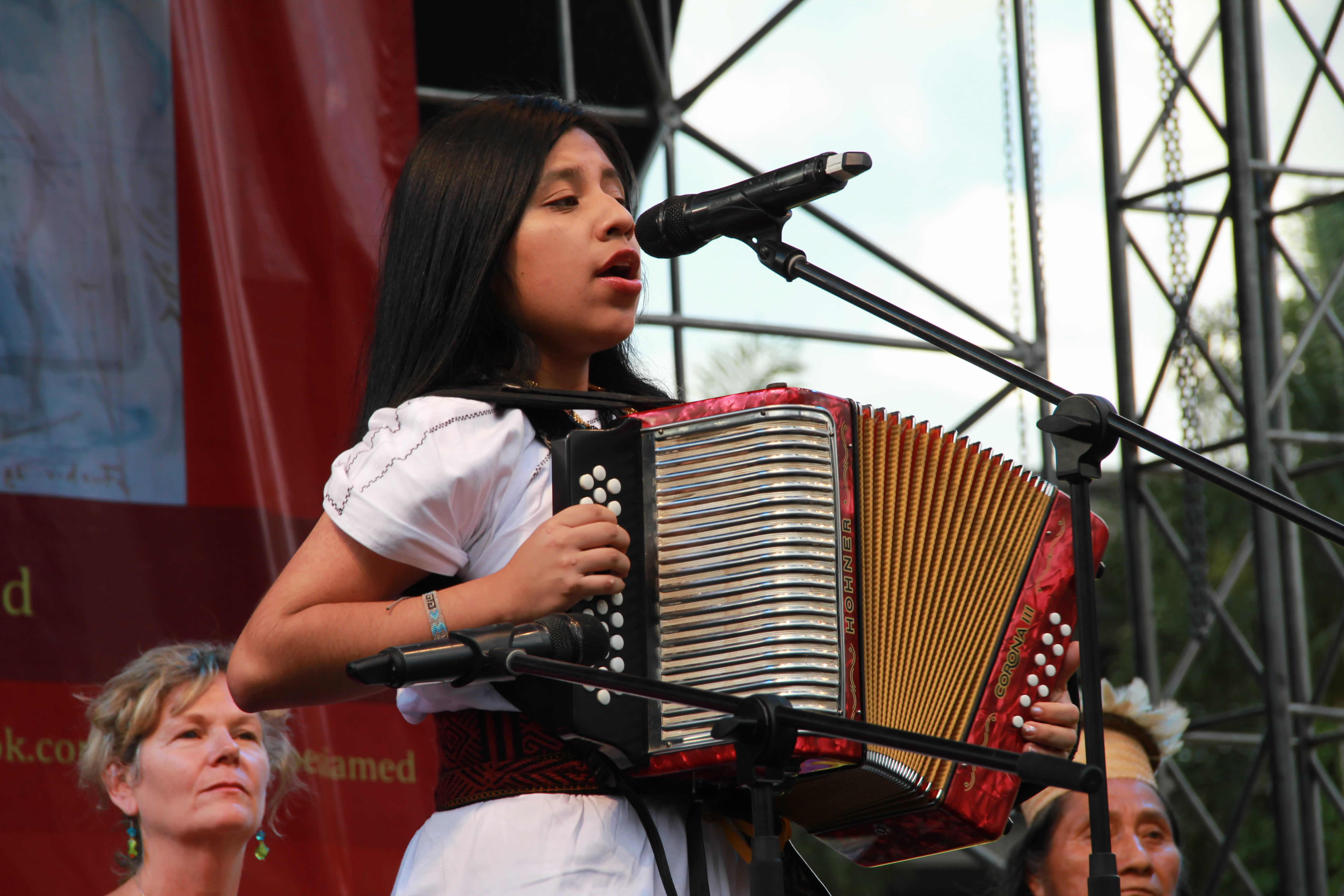 Gunnara Jamioy (Nación Kamá, Colombia). © Nidia Naranjo