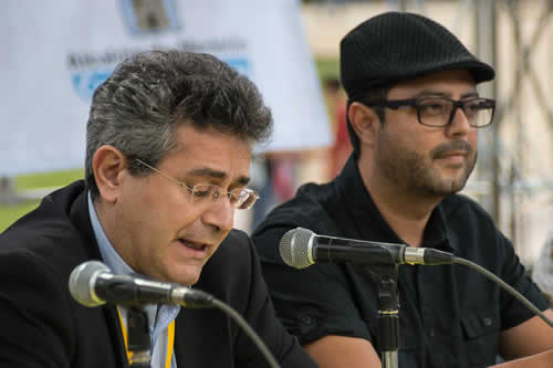 Nikolaos Vlahakis (Grecia), Fabricio Estrada (Honduras). © Sara Marin