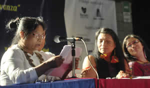 Anastacia Candre. Fotografía de Festival de Poesía de Medellin